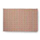 Rattan Geometric Rug