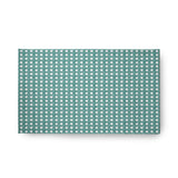 Rattan Geometric Rug