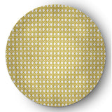 Rattan Geometric Rug
