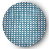 Rattan Geometric Rug