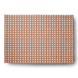 Rattan Geometric Rug