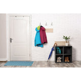 Rattan Geometric Rug