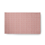 Rattan Geometric Rug