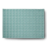 Rattan Geometric Rug