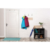Rattan Geometric Rug
