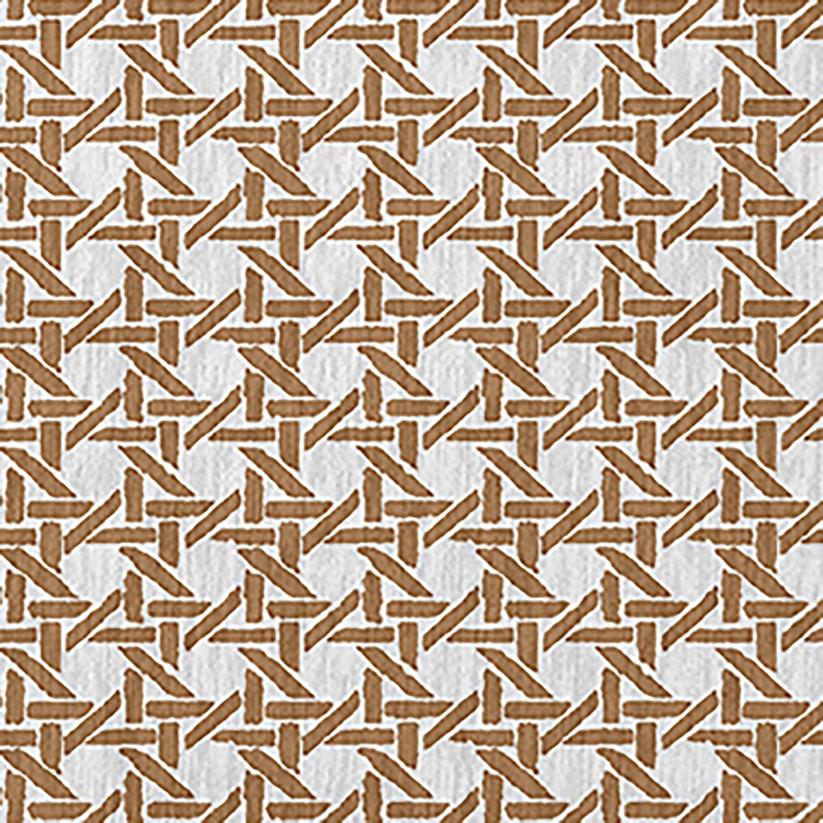 Rattan Geometric Rug