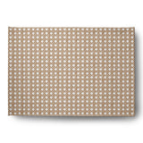 Rattan Geometric Rug