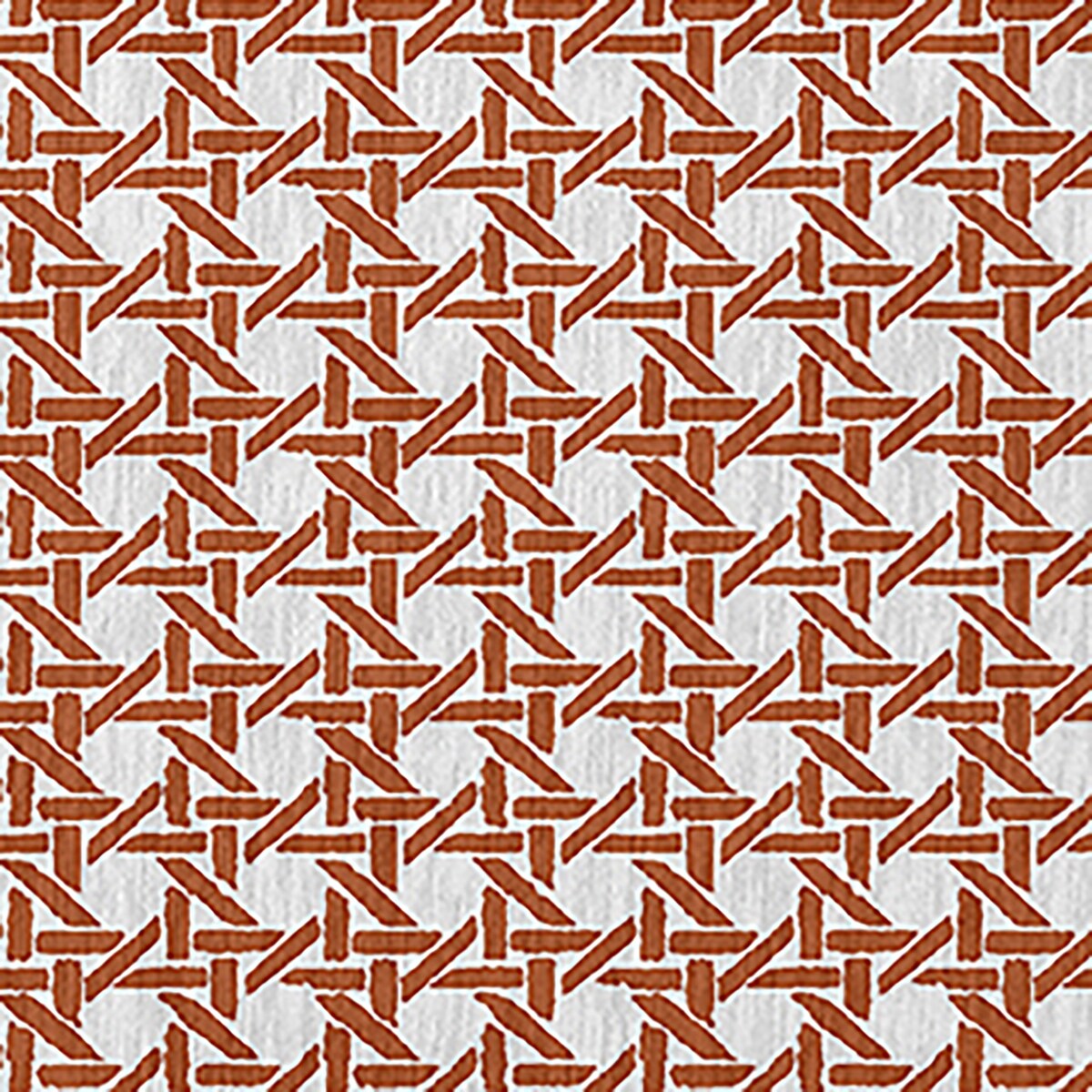 Rattan Geometric Rug