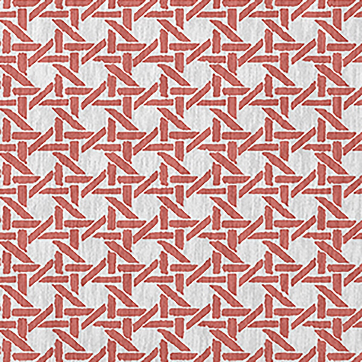 Rattan Geometric Rug