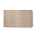 Rattan Geometric Rug