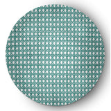 Rattan Geometric Rug