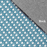 Rattan Geometric Rug
