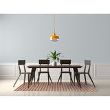 Rattan Geometric Rug