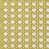 Rattan Geometric Rug