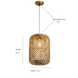 Rattan Pendant Light