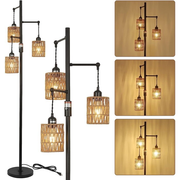 Ratten Tree Floor Lamp