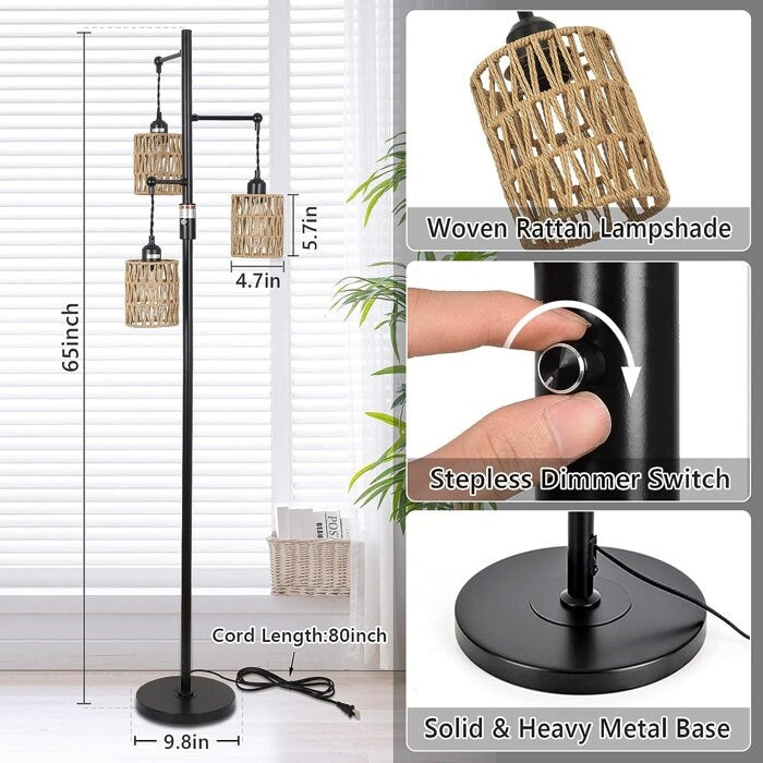 Ratten Tree Floor Lamp