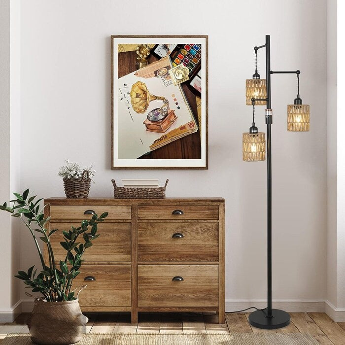 Ratten Tree Floor Lamp