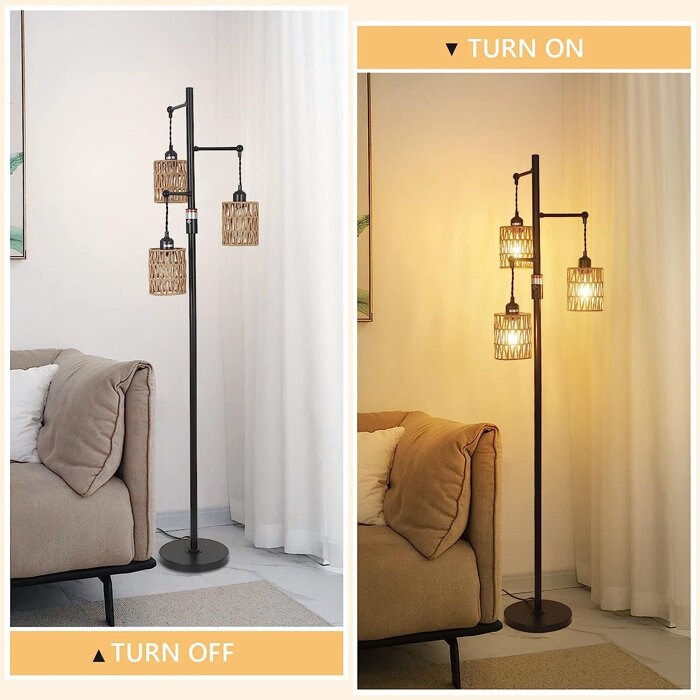 Ratten Tree Floor Lamp