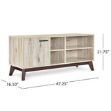 Rattler Mid-century Storage TV Stand by Christopher Knight Home