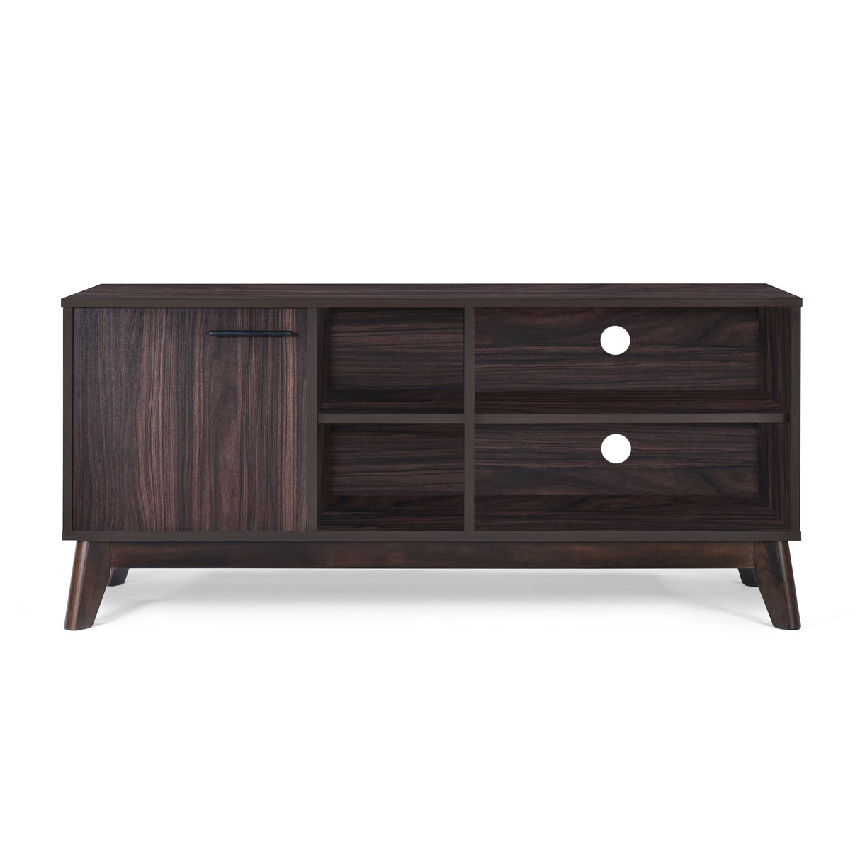 Rattler Mid-century Storage TV Stand by Christopher Knight Home