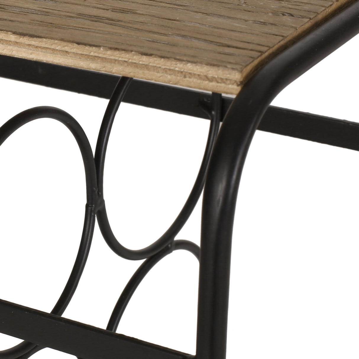 Rauser 6 Bottle Tabletop Wine Rack by Christopher Knight Home