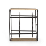 Rauser 6 Bottle Tabletop Wine Rack by Christopher Knight Home