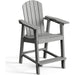 Ravenna Plastic Wood 25" Tall Adirondack Chair Poly Balcony Barstool