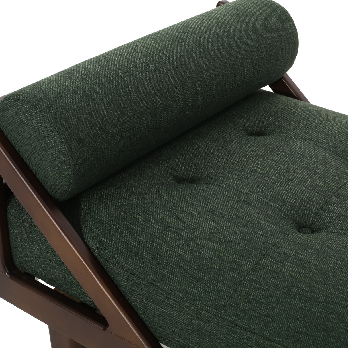 Rayle Tufted Chaise Lounge with Pillows by Christopher Knight Home - 65.00" W x 27.75" D x 23.75" H