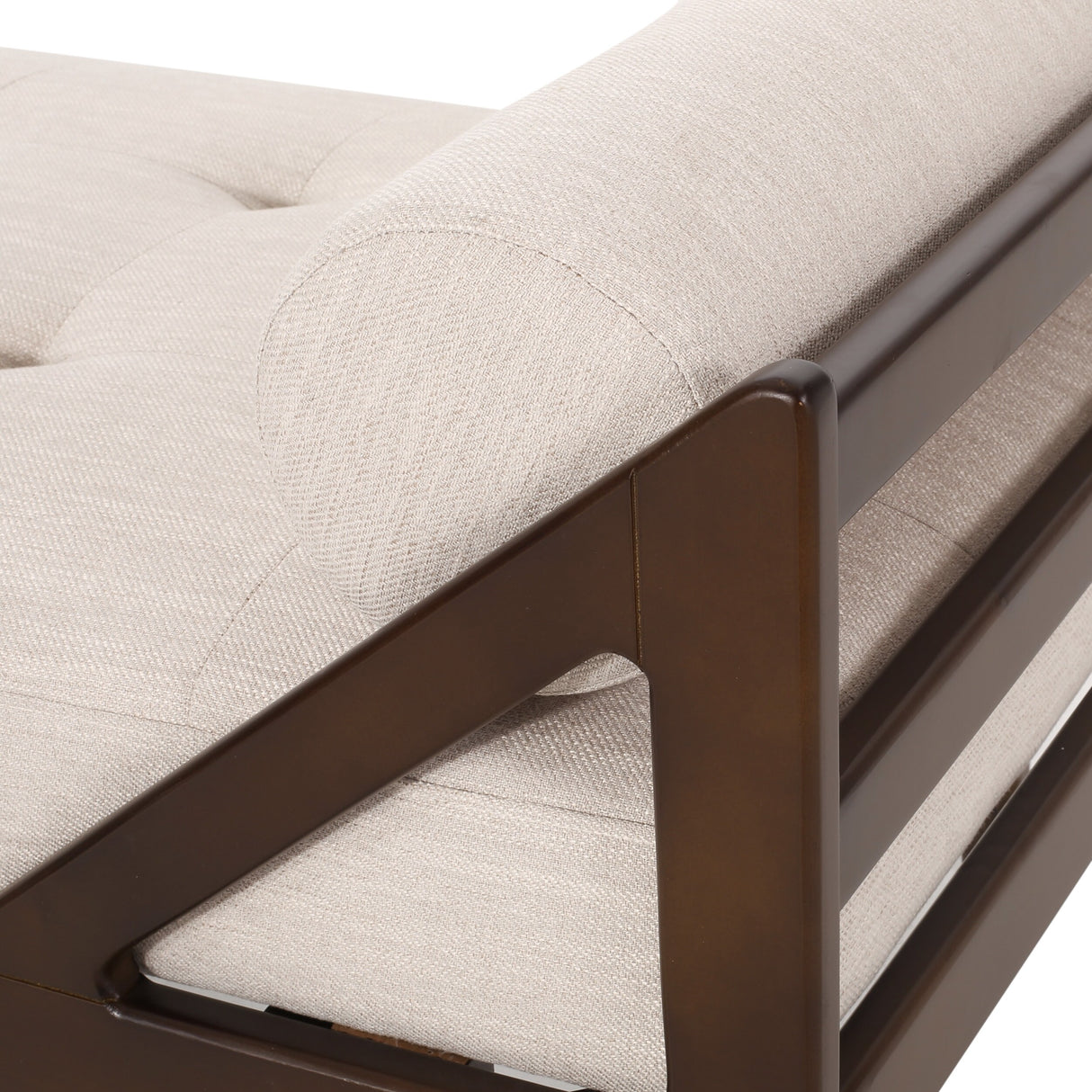 Rayle Tufted Chaise Lounge with Pillows by Christopher Knight Home - 65.00" W x 27.75" D x 23.75" H