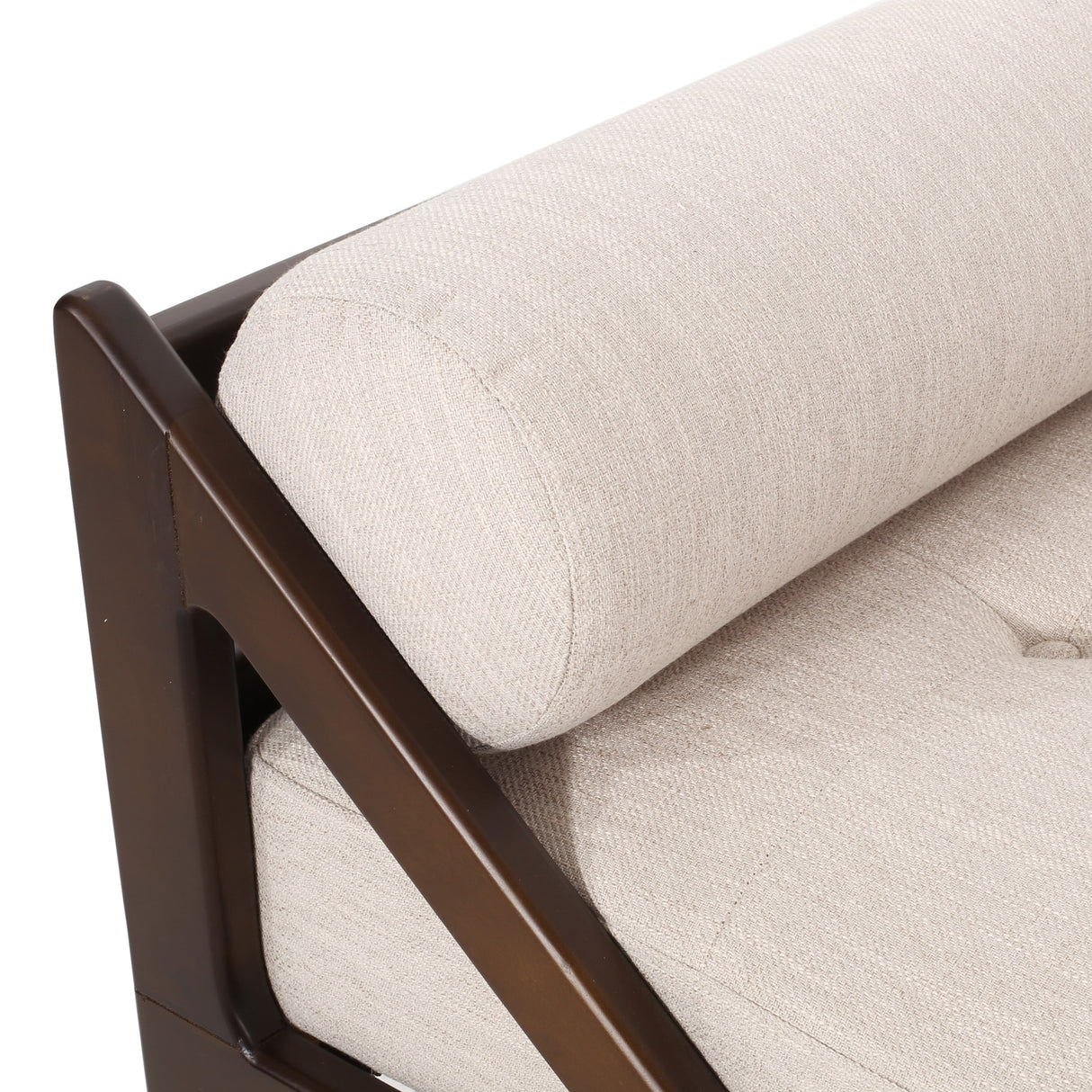 Rayle Tufted Chaise Lounge with Pillows by Christopher Knight Home - 65.00" W x 27.75" D x 23.75" H