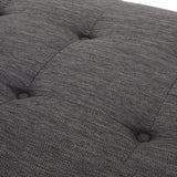 Rayle Tufted Chaise Lounge with Pillows by Christopher Knight Home - 65.00" W x 27.75" D x 23.75" H