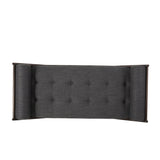 Rayle Tufted Chaise Lounge with Pillows by Christopher Knight Home - 65.00" W x 27.75" D x 23.75" H
