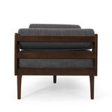 Rayle Tufted Chaise Lounge with Pillows by Christopher Knight Home - 65.00" W x 27.75" D x 23.75" H