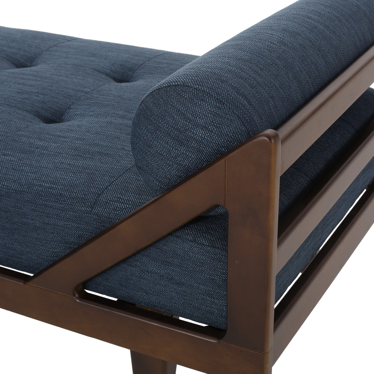 Rayle Tufted Chaise Lounge with Pillows by Christopher Knight Home - 65.00" W x 27.75" D x 23.75" H