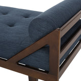 Rayle Tufted Chaise Lounge with Pillows by Christopher Knight Home - 65.00" W x 27.75" D x 23.75" H