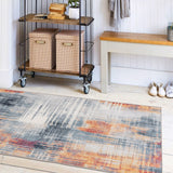ReaLife Machine Washable Rug - Modern Paintbrush