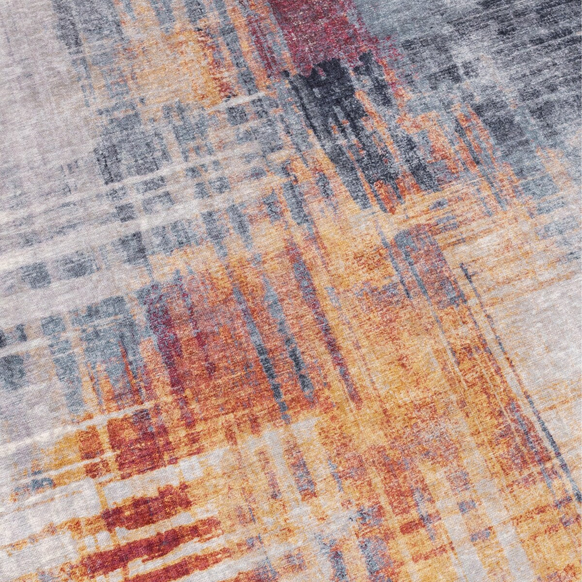 ReaLife Machine Washable Rug - Modern Paintbrush