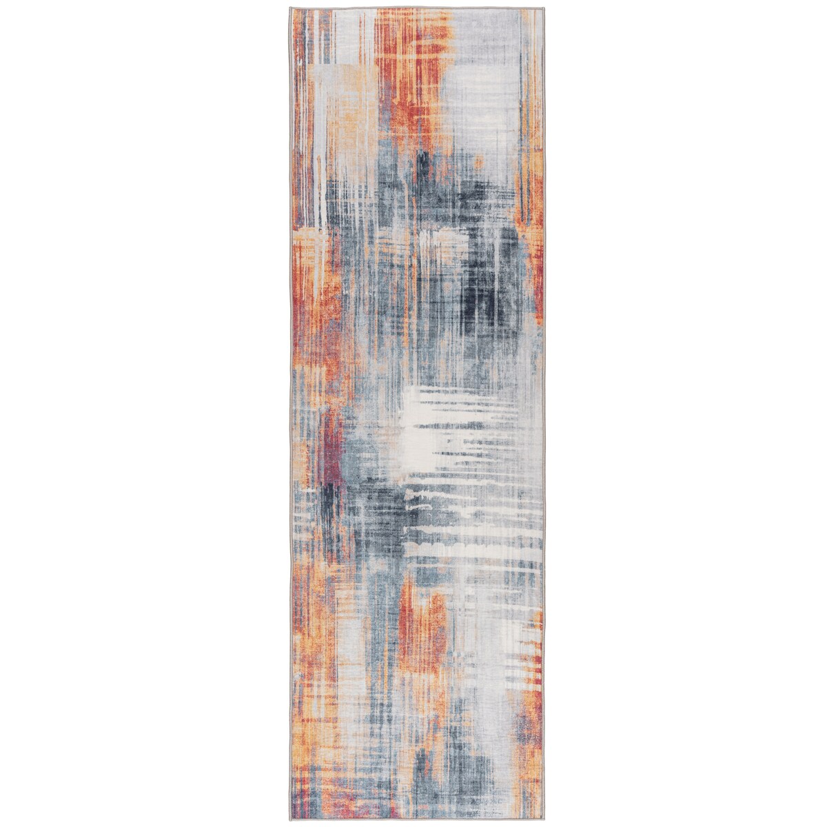 ReaLife Machine Washable Rug - Modern Paintbrush