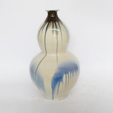 Reaction Glazed Gourd Vase Small