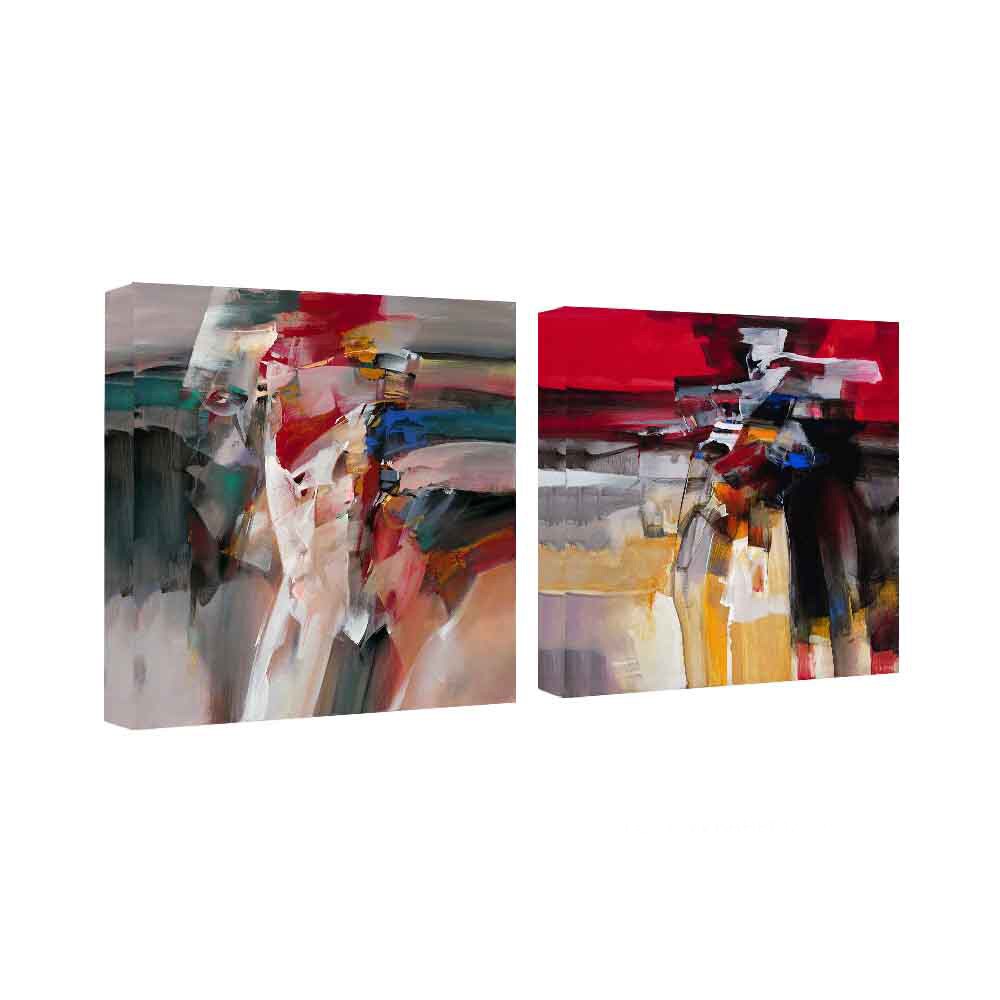 Ready2HangArt 'Abstract' 2-piece Gallery-wrapped Canvas Wall Art