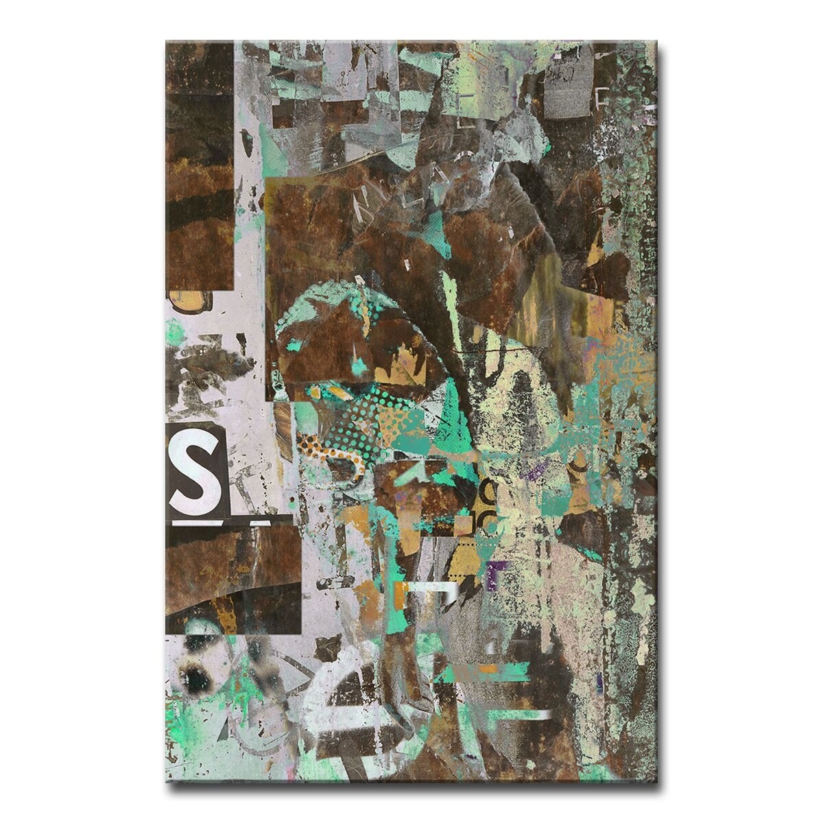 Ready2HangArt 'Abstract ABS II' Modern Canvas Wall Art