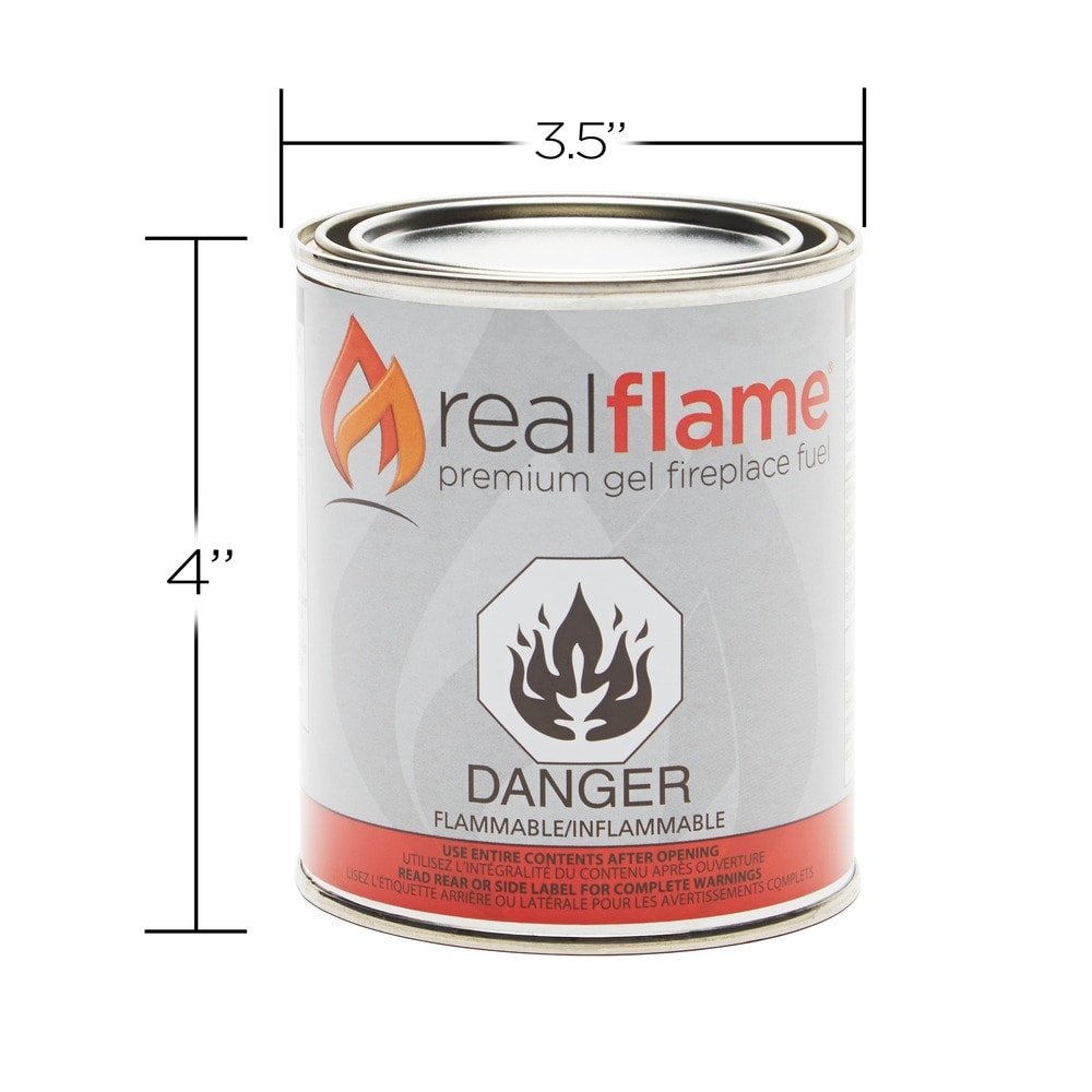Real Flame 13-oz Gel Fuel (Pack of 12)