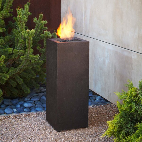 Real Flame Kodiak Brown Baltic Fire Column