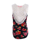 Rebellious One Juniors' Crochet-Back Tank Top