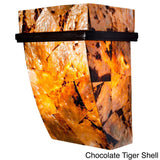 Varaluz Big Reclaimed Shell 1-light Sconce