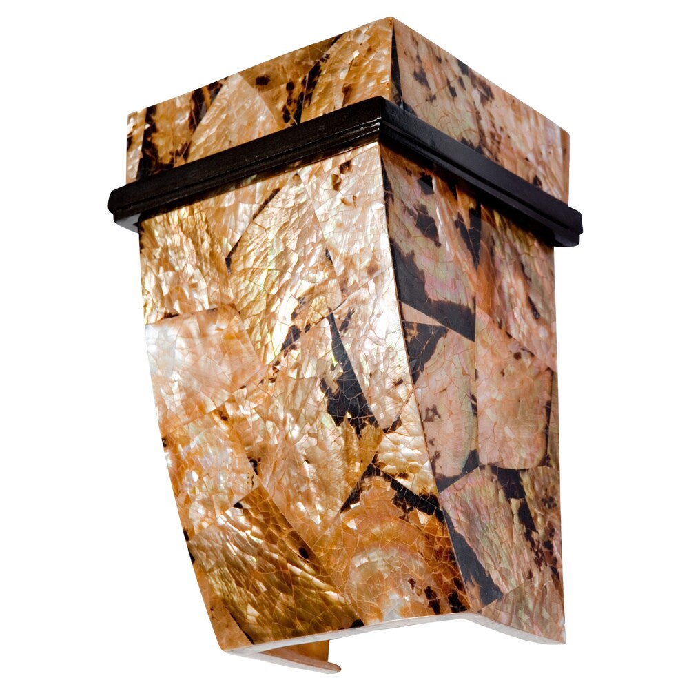 Varaluz Big Reclaimed Shell 1-light Sconce