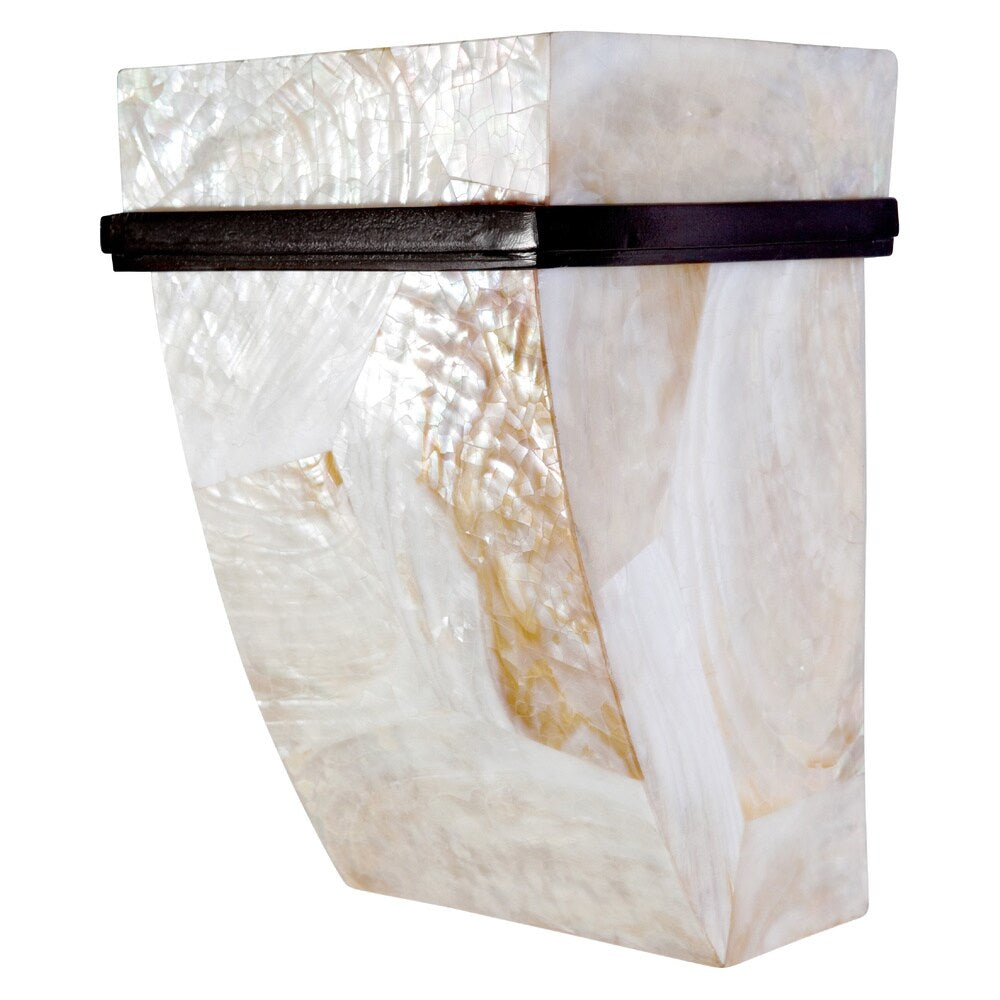 Varaluz Big Reclaimed Shell 1-light Sconce