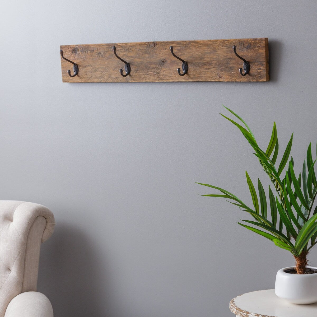 Reclaimed Oak Coatrack