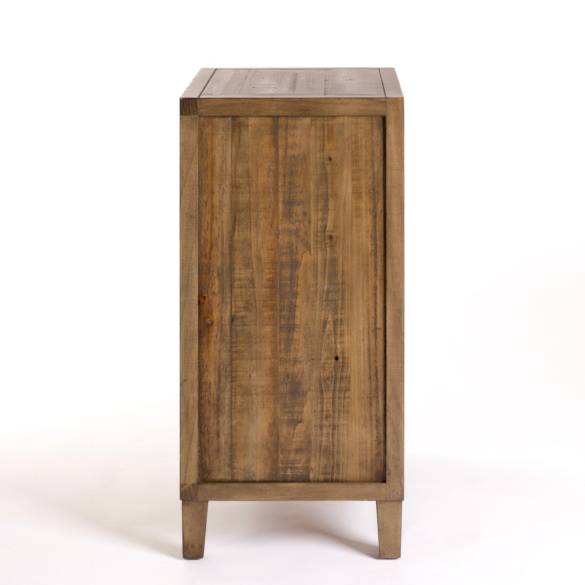 Reclaimed Wood Keeping Drawers Small Cabinet